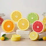 Yiyiring 12 Pcs Lemon Printed Sponges Bulk Fruit Slices Dish Cleaning