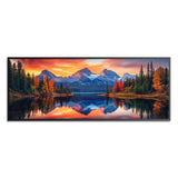 Wergund 5D DIY Large Diamond Art Kits for Adults Mountains, Large Size Diamond Art Lake, Full Drill Crystal Rhinestone Embroider