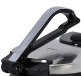 Brentwood Electric Tortilla Maker Non-Stick, 10-Inch, Brushed Stainless Steel/Black