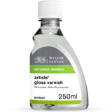 Winsor & Newton Professional Artists Gloss Varnish, 250ml (8.4oz) Bottle