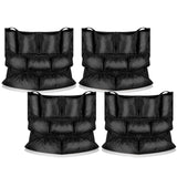 Frienda 4 Pcs Trash Can Caddy Bag Cleaning Caddy Bag for Garbage Bins Trash Holder Cart Garbage Bin Storage Organizer, Fits 32-5