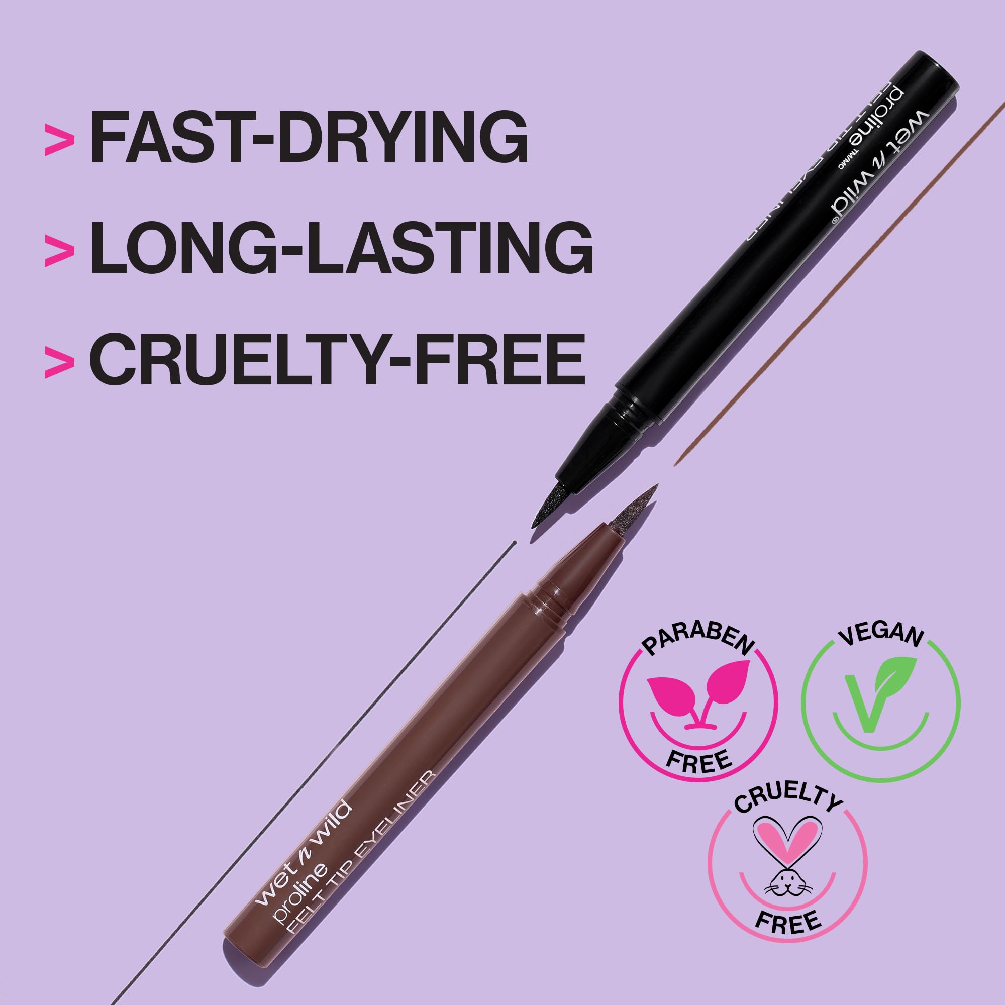 wet n wild MegaLiner Liquid Eyeliner Black Black