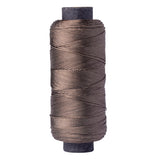 Big Kizzy Light Brown 250m Nylon Thread for Hair Extensions, Sew in Human Hair Weft and Wigs - Non-Slip and Comfortable Hold for