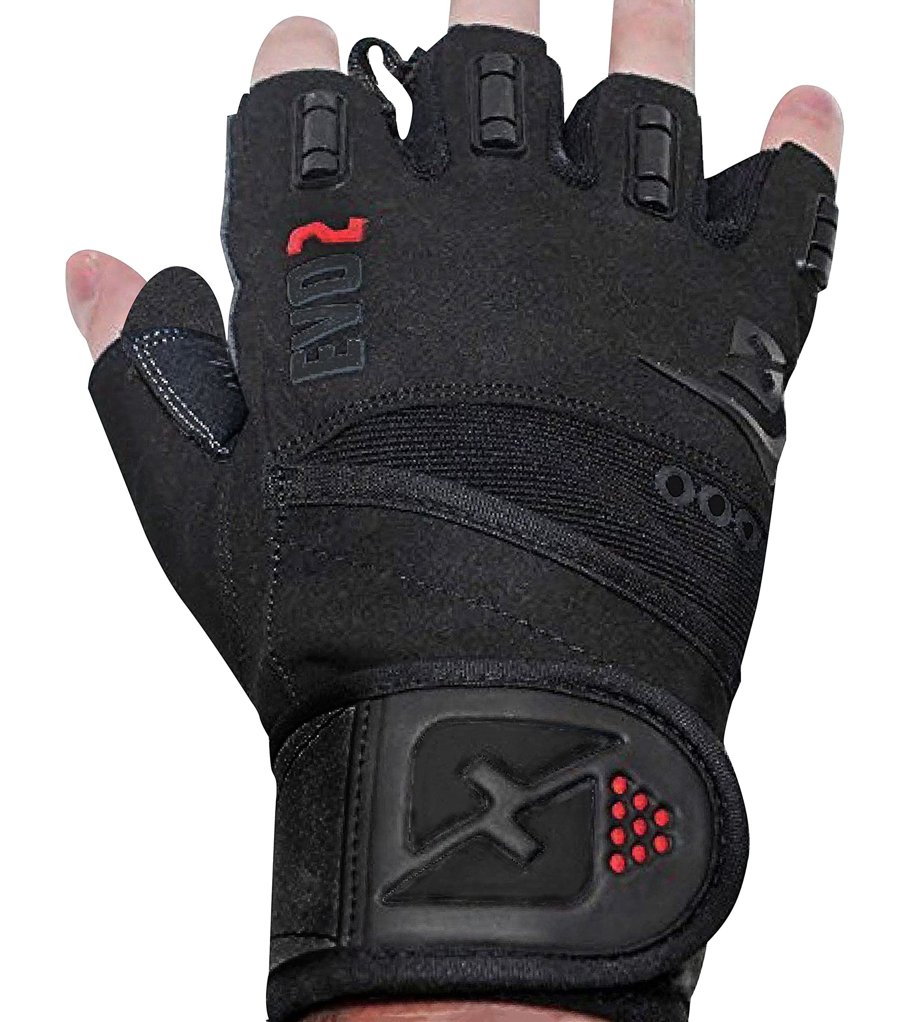 Skott Evo 2 Weightlifting Gloves With Integrated Wrist Wrap Support-Double Stitching For Extra Durability-Get Ripped With The Best Body Building Fitness And Exercise Accessories,Gloves