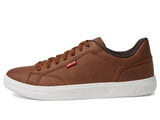Levi's Men's Carter NB Sneaker, Tan/Dark Brown, 10.5