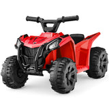 Best Choice Products 6V Kids Ride On Toy, 4-Wheeler Quad ATV Play Car w/ 1.8MPH Max Speed, Treaded Tires, Rubber Handles, Push-B