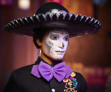 Barbie 2021 Dia De Muertos Ken Doll (12-In) Wearing Embroidered Shirt, Serape & Sombrero, With Calavera Face Paint, Gift For Col