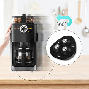 Coffee Slider for Countertop, Furniture Sliders, Furniture Movers Sliders, Self Adhesive Caster Wheels, Appliance Rollers, Rolle