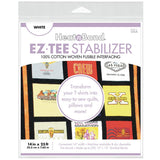 Heatnbond EZ TEE Cotton Woven Ironon Fusible TShirt Quilt Interfacing Stabilizer 14 in x 25 ft, White