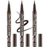 Triple Pack of Vegan-Approved Hypoallergenic Liquid Eyeliner Pens, Tattoo Effect, Quick Dry, Waterproof, Smudgeproof, Long-lasti