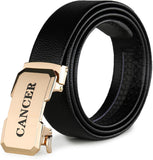 Zoro MenS Autolock Grip Buckle Belt,(G79CancerR12)