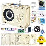 DIY Radio Kit, Wooden FM 87-108MHz Science Kits for Age 8-12 12-14, STEM Kits for Age 8-10, Gifts for Teen Girls Boys 9 11 13 15