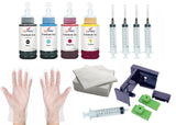 Hynear Refill Ink Kit Suitable for DESKJET 2621 AIO MultiFunction Color Printer Cyan, Black, Magenta & Yellow (100ml X 4 Bottle