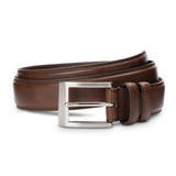 Allen Edmonds MenS Wide Basic Belt, Coffee Leather, 44
