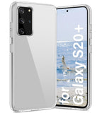 Vakoo Case for Samsung Galaxy S20+ Plus | Clear Anti-Yellowing, Hard Back, Military-Grade Drop Protection, Supports Wireless Cha