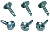 Square D by Schneider Electric S106 Load Center Cover Replacement Screws, 6Pack, No Size, Silver, 6 Count