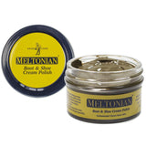 Meltonian Cream Shoe Polish - Boot Polish, Leather Shoe Polish Oil Based with Beeswax - Restores & Protects, 60+ Colors, Brown S