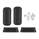 Calandis 4Pcs Suitcase Bottom Stud Feet Pads Repair Parts Simple Assembly Replacement Style B