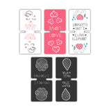 woopme Little Princes and Love Heart Magnetic Bookmark for Students Kids Book Lovers Readers Gift Magnetic Page Clips Folding 4