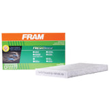 Fram Fresh Breeze Cabin Air Filter Replacement For Car Passenger Compartment W/ Arm And Hammer Baking Soda, Easy Install, Cf1117