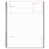 MEA06132 SideBound Guided Business Notebook