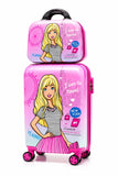 Harsehaj Products Travel Baby Trolley Luggage Set For Kids, Pink