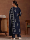 Libas Women'S Cotton Kurta Set (36914 Blue Xs