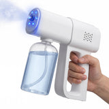 AVYLA Portable Nano Mist Cleaning Sprayer Cordless Atomizer with 6 LED Lights for Home, Office & Car 380ml Water Tank, USBC R