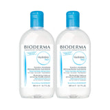 Bioderma Hydrabio DUO H2O Micellar Water Cleansing and Make-Up Removing for Dehydrated Sensitive Skin, 33.4 Fl Oz