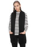 513 WomenS Acrylic Woolen Striped Design Casual Warm Winter Wear Muffler Scarf Stole