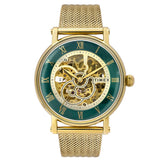 Timex Green Round Dial Automatic Men'S Watch - Tweg16721