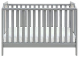 Suite Bebe Brees Convertible Island Crib in Gray and Vintage Birch, 53.5x37.5x30.5 Inch (Pack of 1)