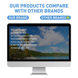 16 Inch Privacy Screen for Monitor Computer Protector Widescreen Monitor 16:9 Aspect Ratio with Hp Dell Acer Asus Samsung LG Vie