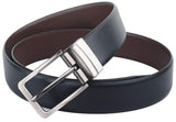 Craftwood Mens Genuine Leather Reversible Belt Black & Brown | Formal Belt 104 | 28 To 42 Sizes | 1 Year Warranty