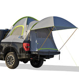 JOYTUTUS 6.5ft Truck Bed Tent with Removable Awning, Portable Truck Bed Tent Aluminum Pole, Pickup Tent with Waterproof PU2000mm