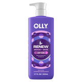 OLLY Renew Body Wash with Vitamin D, Retinol & Botanicals - Nourishing Cleanser for Skin Barrier Repair, Deep Hydration, Jasmine