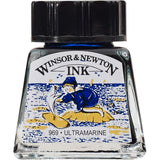 Winsor & Newton Drawing Ink, 14ml Bottle, Ultramarine