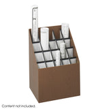 Safco Corrugated Roll Files FILE,UPRIGHT, 20 ROLLS,WA (Pack of2)