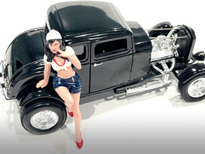 American Diorama 1:18 Scale Model Figure Pin-Up Girls Ad-76342 Sandra