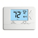 Thermostat for Home Non-Programmable Single-Stage Systems,1 Heat / 1 Cool,Easy DIY,White Backlight