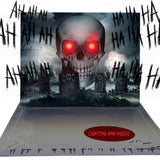 DTESL 3D Greeting Pop Up Halloween Card with light and music, For Kids, Friend, Boyfriend, Girlfriend, Husband, Him, Women - Sku
