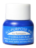 Tsukineko FXINK19 0.5FluidOunce All Purpose Ink, Cerulean Blue