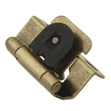 Hickory Hardware P5313AB Single Demountable Hinge 170 Opening Face Frame 1/2 Inch overlay Self Closing Feature Cabinet Ha