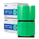 JMU Barrier Film 2 Rolls, Barrier Film Tattoo 4 x 6 Barrier Tape, Dental Barrier Film Roll, Green (2400 Sheets)