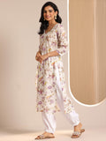 Libas Women'S Cotton Kurta Sets (99571_Off White_Xl)
