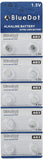 BlueDot Trading AG3 alkaline button cell batteries, 100 pack