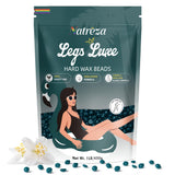 Natreza Wax Beads for Hair Removal, 1lb Hard Wax Beans for Full Body, Brazilian, Bikini, Legs, Arms, Face, Thick Hair Formula, W