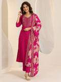 Libas Women'S Viscose Rayon Kurta Sets (400588_Pink_L)
