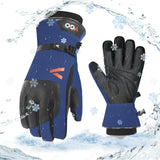 Vgo... -20?/-4F Waterproof Winter Work Gloves Cold Weather Waterproof Work Gloves Waterproof Insulated Gloves Cow Leather Gloves