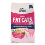 Natural Balance Original Ultra Fat Cats Chicken Meal & Salmon Meal Recipe Low Calorie Dry Cat Food, 6 Pounds